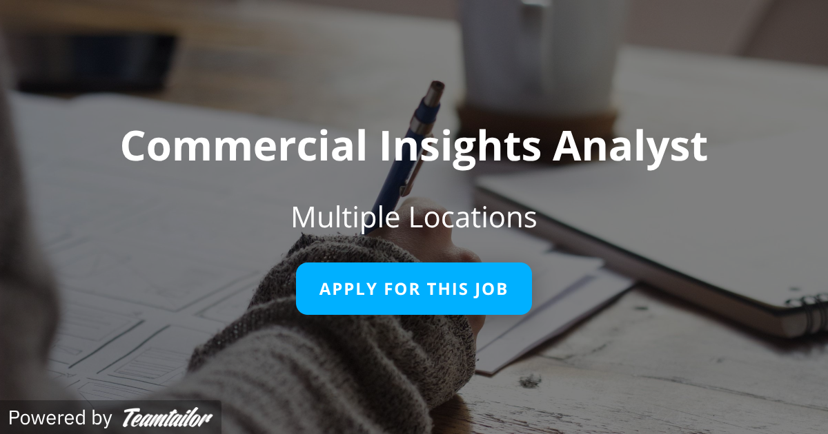 Commercial Insights Analyst - Fourth