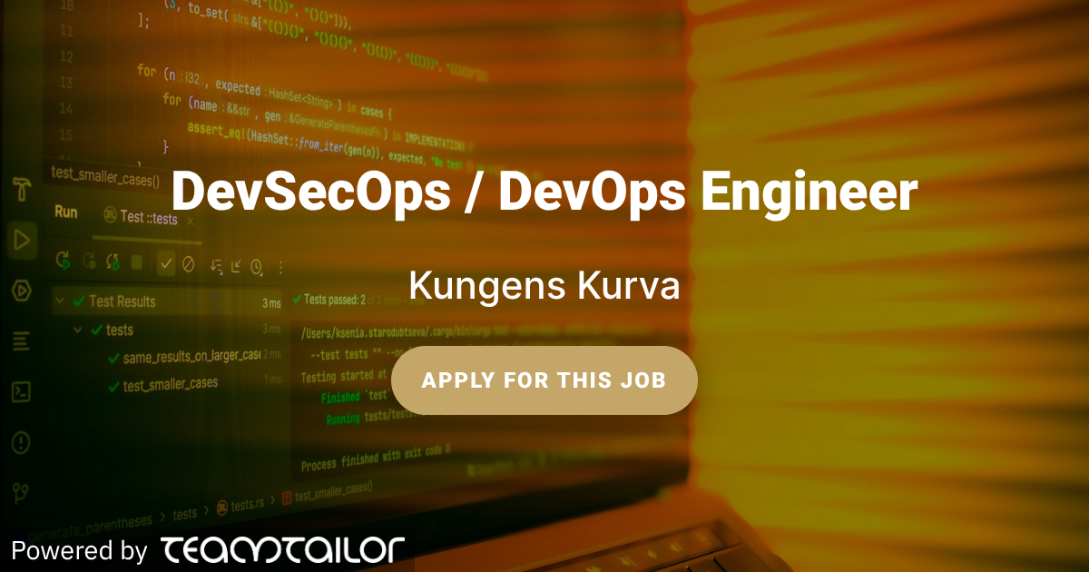 Multiply DevSecOps Engineer - Multiply Teknik & IT AB