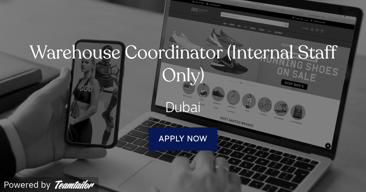 Warehouse Coordinator (Internal Staff Only) GMG