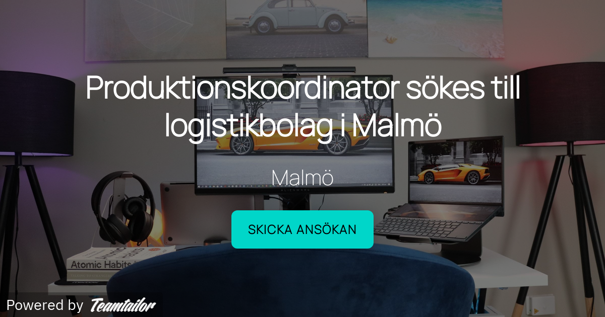 Produktionskoordinator sökes till logistikbolag i Malmö Job&Talent