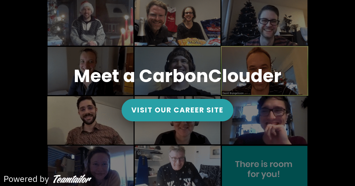 Meet a CarbonClouder - CarbonCloud