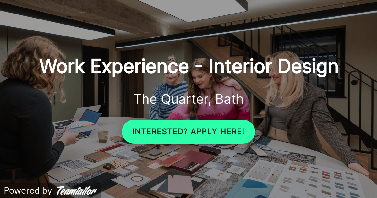Work Experience - Interior Design - Interaction