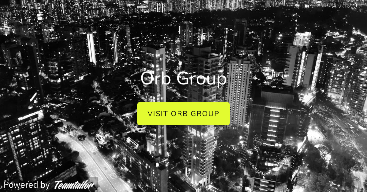 Join us 🎈 - Orb Group