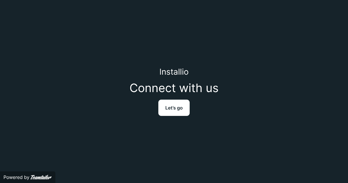 Installio – Connect