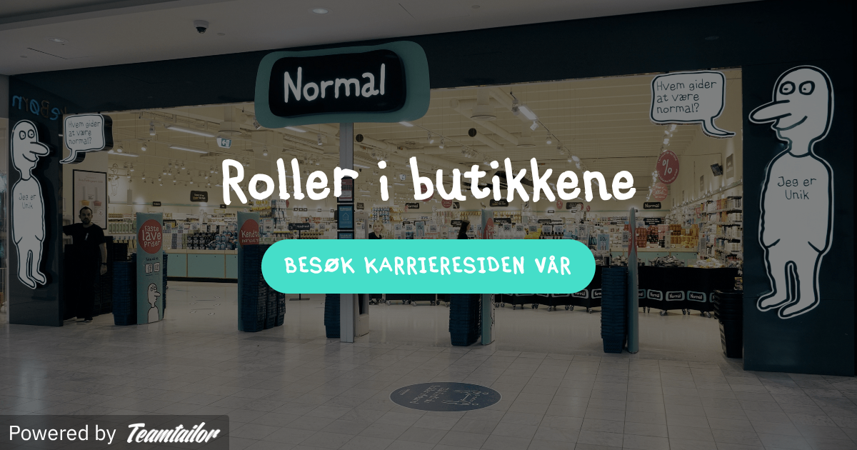 Roller i butikkene - NORMAL Norway