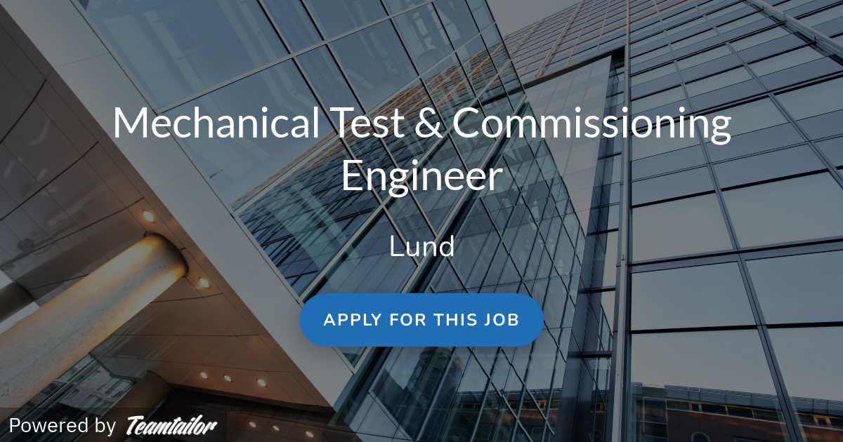 Mechanical Test & Commissioning Engineer Nipromec Group