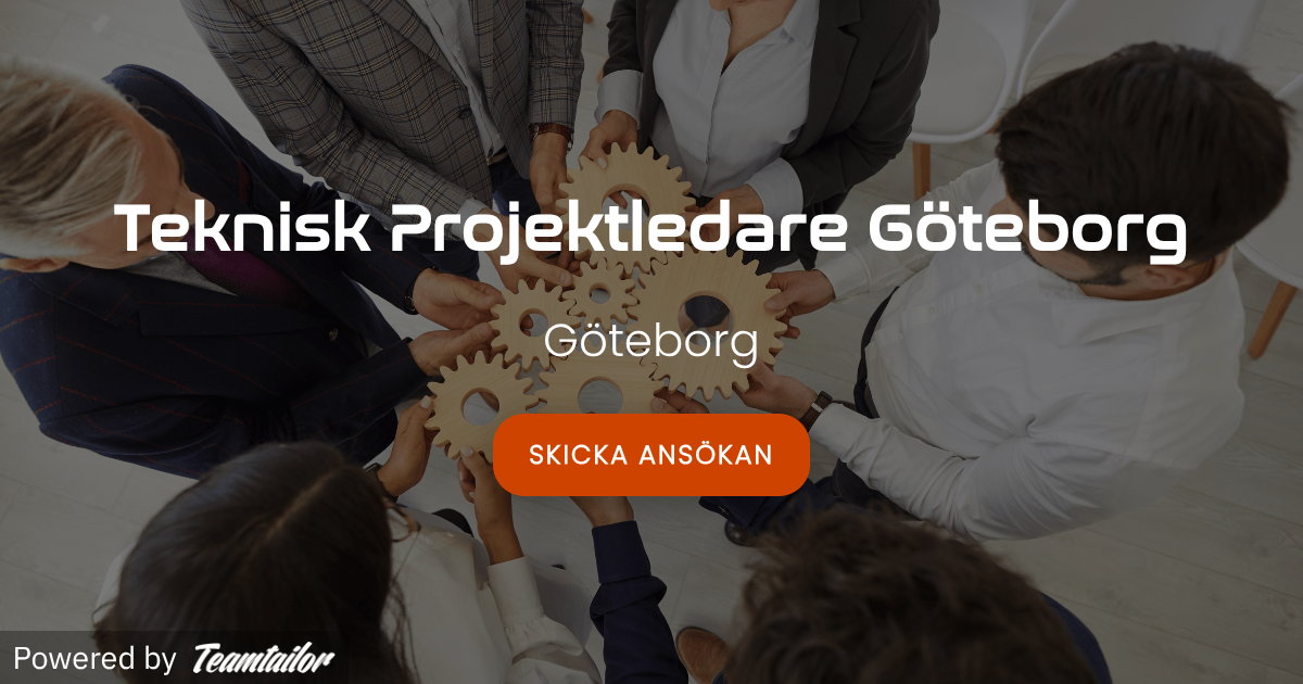 Teknisk Projektledare Göteborg - TK Tech