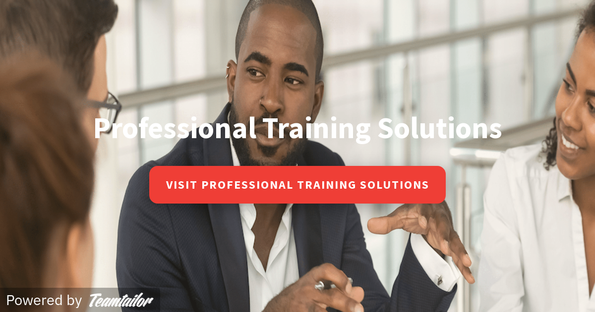 A career with Professional Training Solutions - Professional Training ...