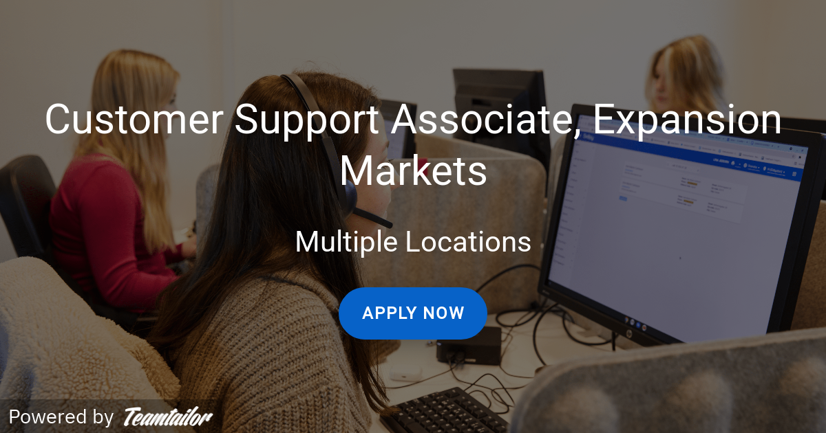 Customer Support Associate, Expansion Markets Sellpy