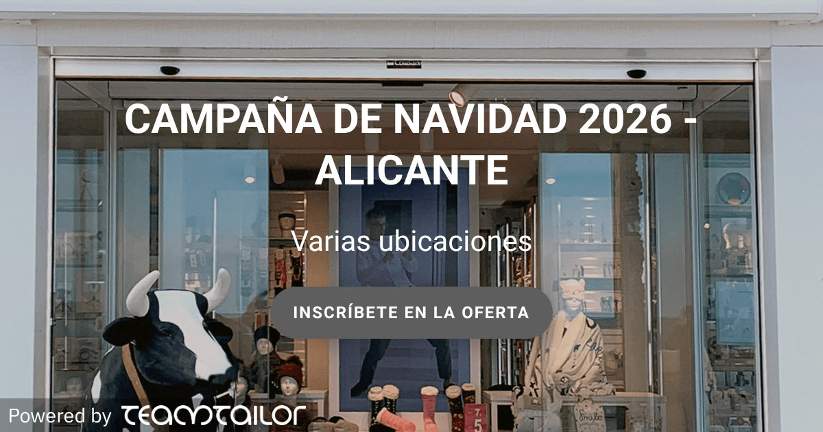 CAMPAÑA DE NAVIDAD 2026 - ALICANTE - ALE-HOP