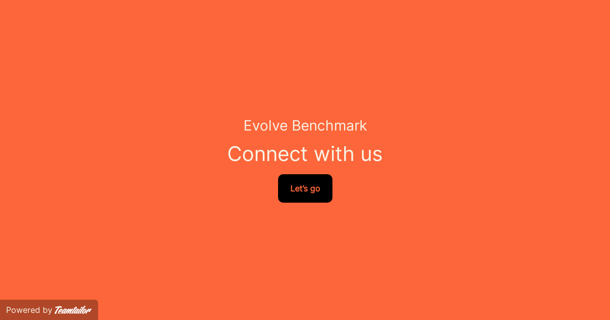 Evolve Benchmark – Connect