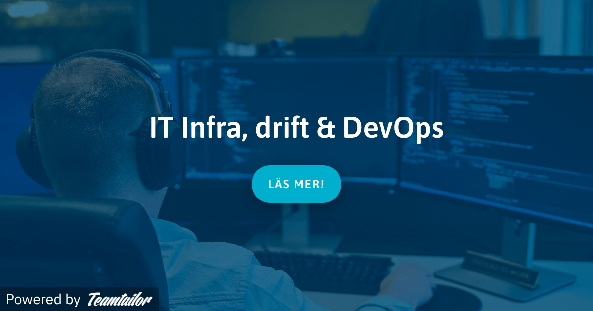 IT infra, drift & DevOps - Svea
