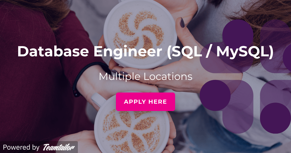 Database Engineer (SQL / MySQL) - Giacom