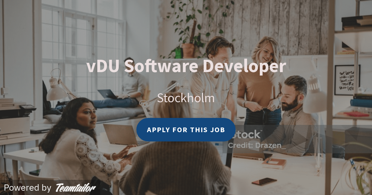 vDU Software Developer - K Two Technology Consulting AB