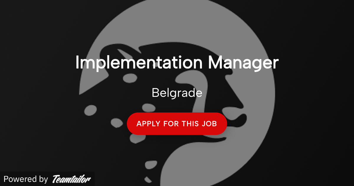 Implementation Manager - Sokin