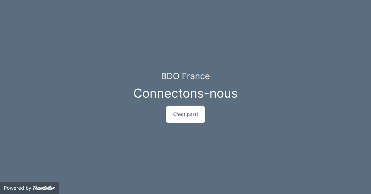 BDO France – Connect