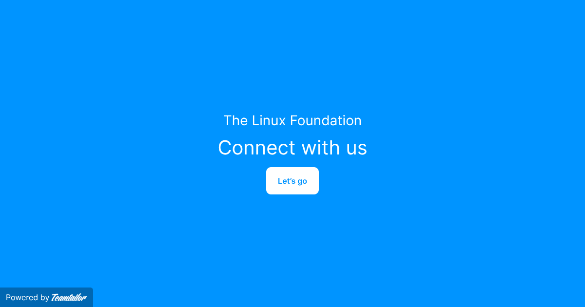The Linux Foundation – Connect