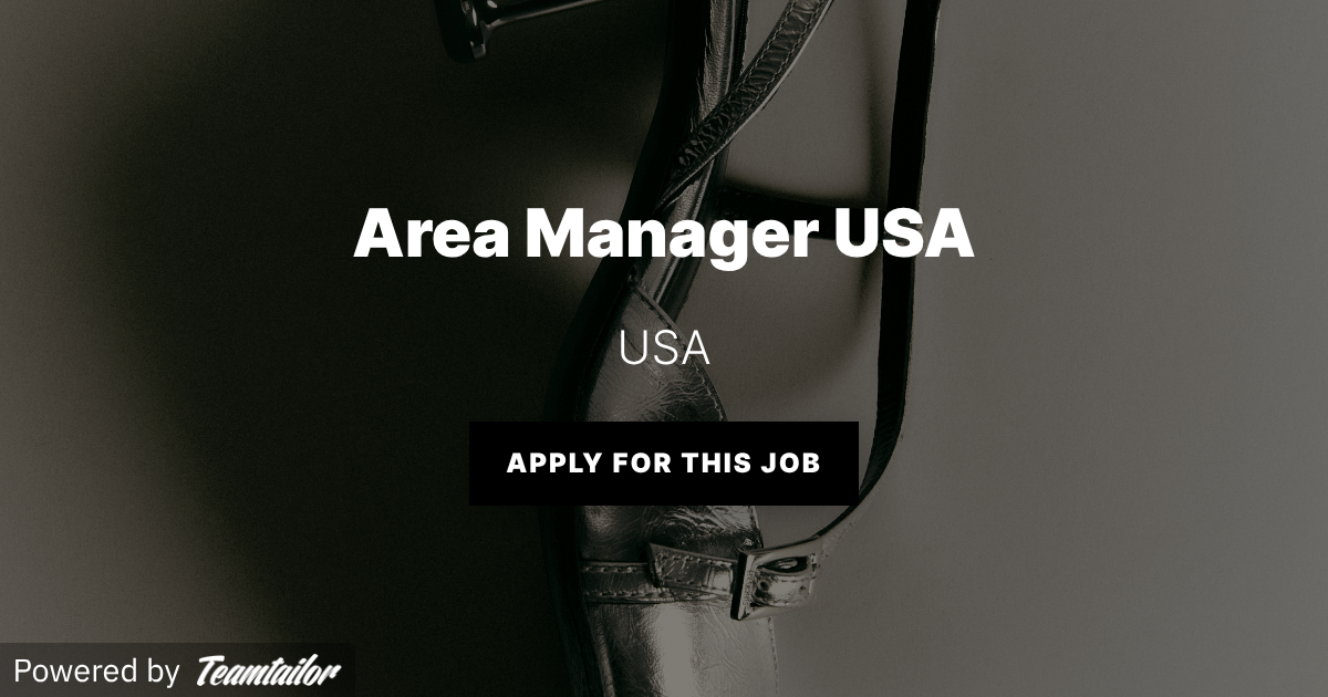 Area Manager USA - ALOHAS