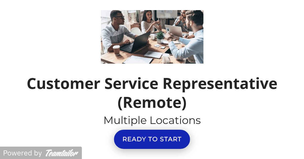 Customer Service Representative (Remote) - Rooted Talent Solutions
