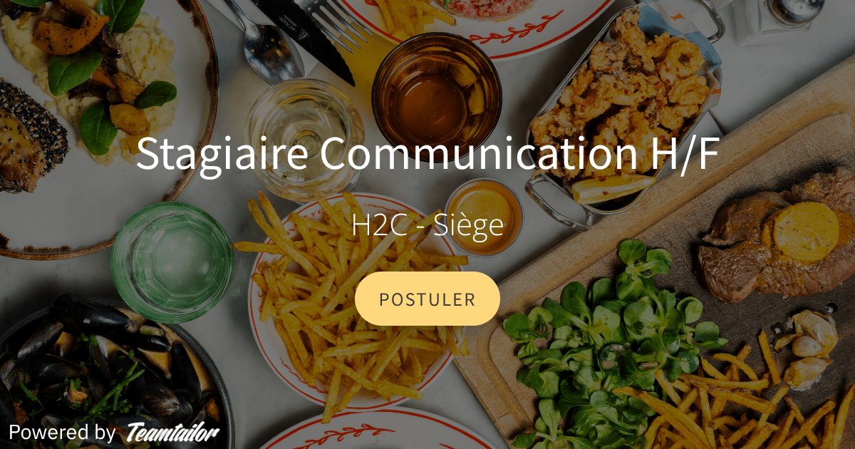 Stagiaire Communication H/F - La Côte & L'Arête