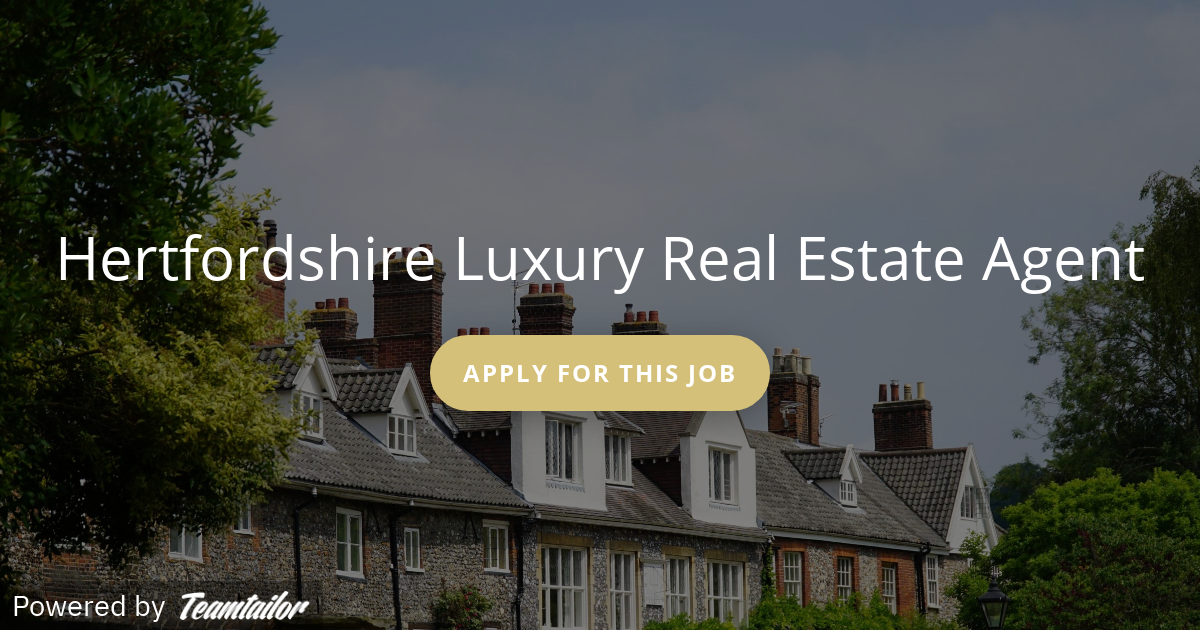 Hertfordshire Luxury Real Estate Agent Tyron Ash International Real
