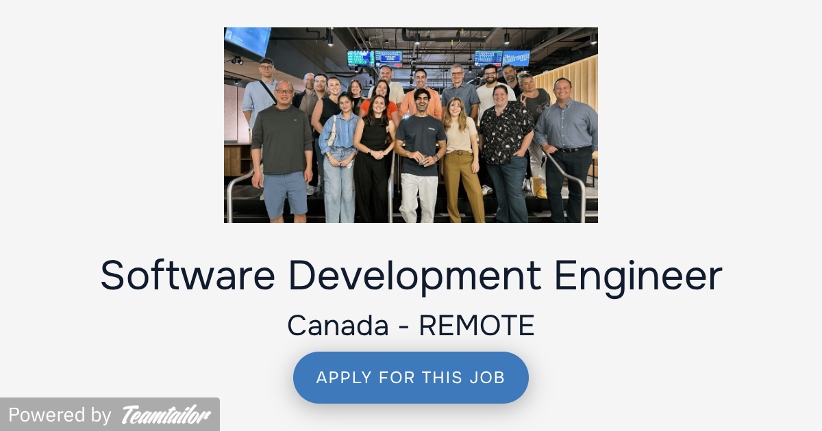 Join Wagepoint as a Software Development Engineer – Build Impact with a Great Team