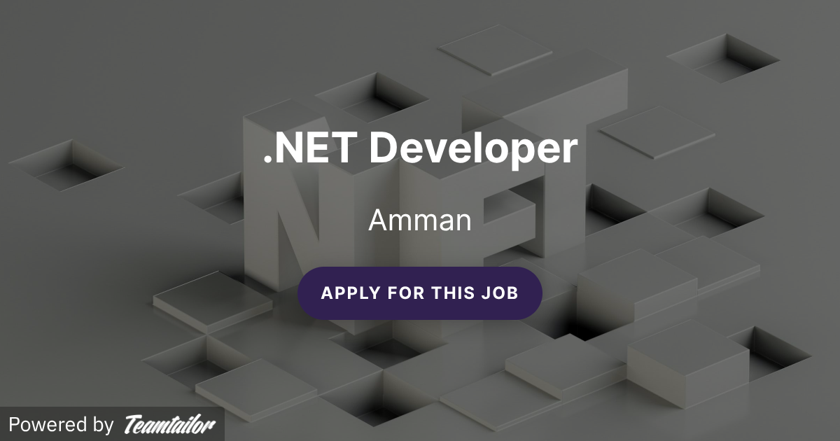 .NET Developer - Prime Gate