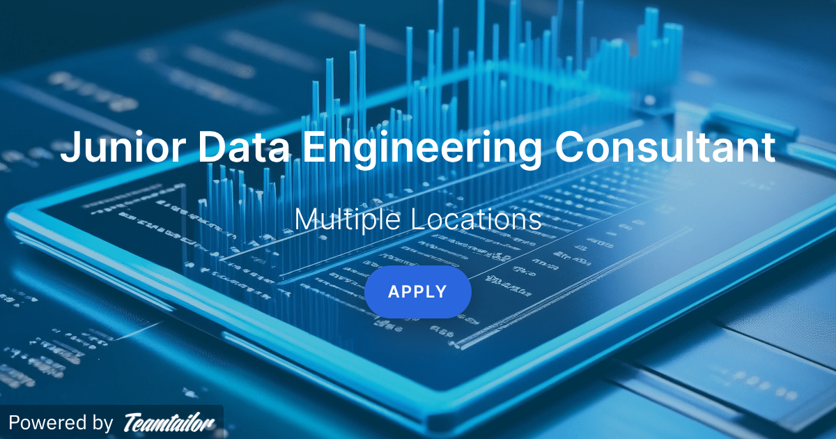 Junior Data Engineering Consultant - SDG Group