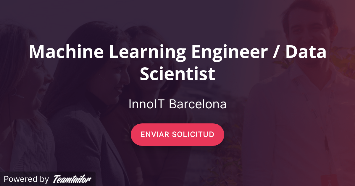 Machine Learning Engineer / Data Scientist - innoit