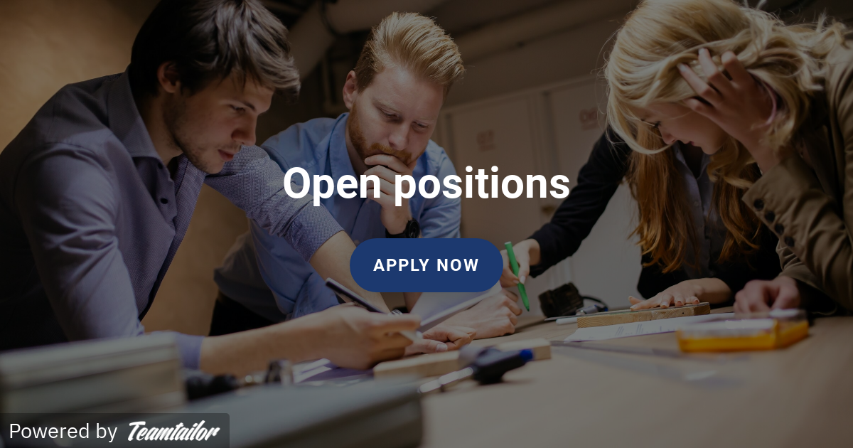 Open positions - Comatec