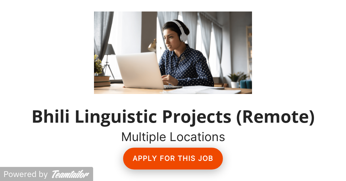 Bhili Linguistic Projects (Remote) - Sigma Group