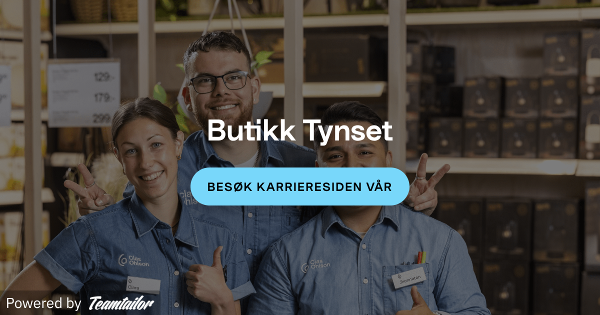 Butikk Tynset - Clas Ohlson Norge