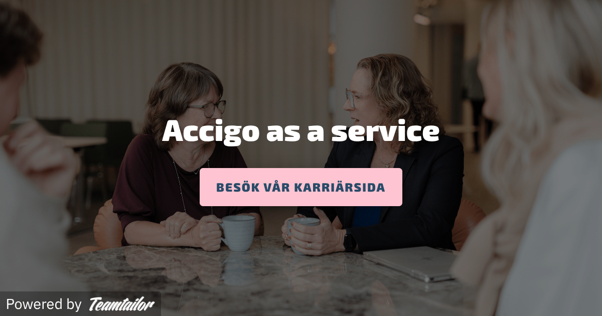 Accigo as a service - Accigo