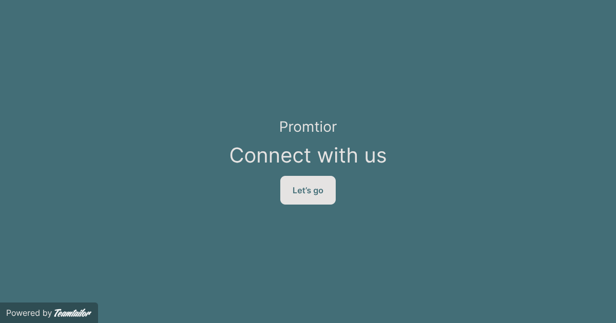 Promtior Promtior – Connect