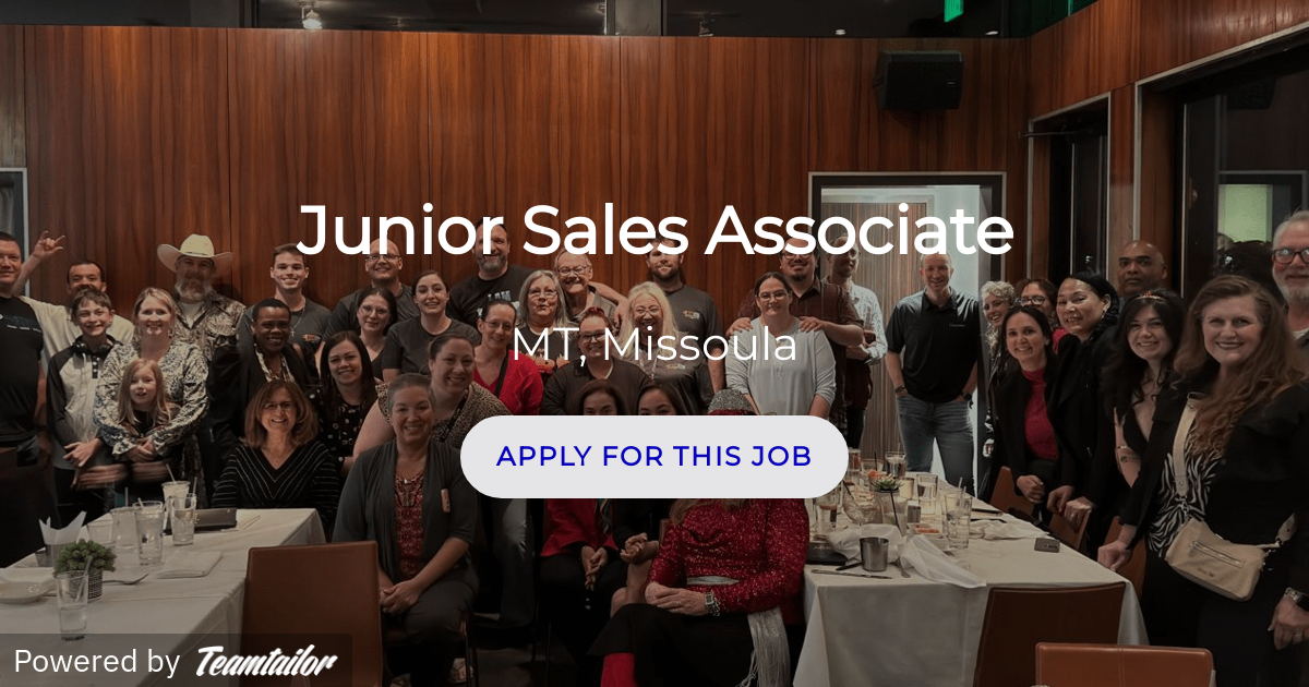 Junior Sales Associate - Rustman Agency