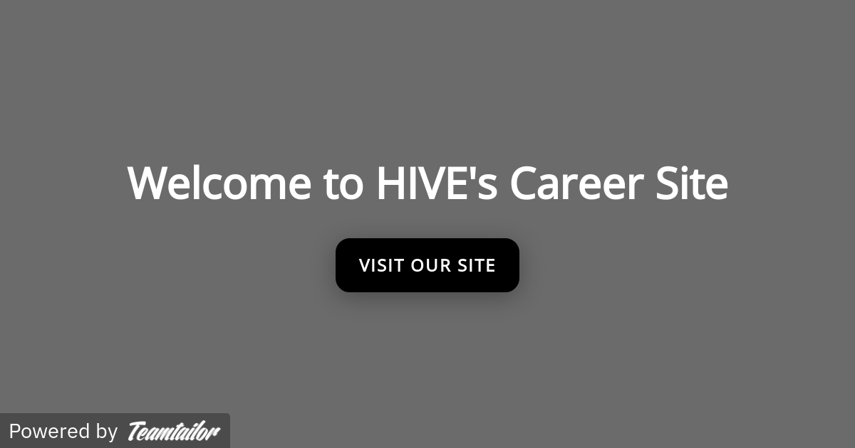 Come Build With Us - HIVE