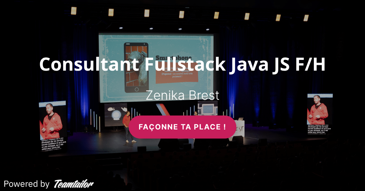 Consultant Fullstack Java JS F/H - Zenika
