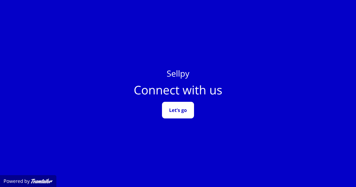 SELLPY EINLOGGEN ODER PROFIL ERSTELLEN intelligence overview