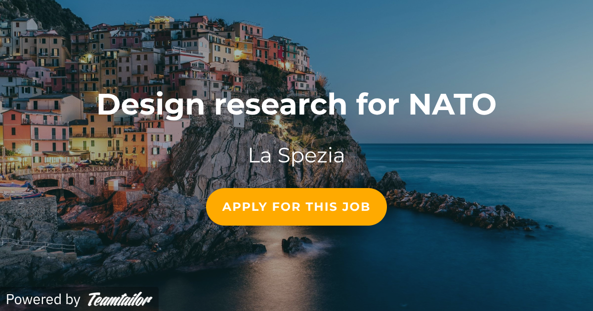Design research for NATO - WLG