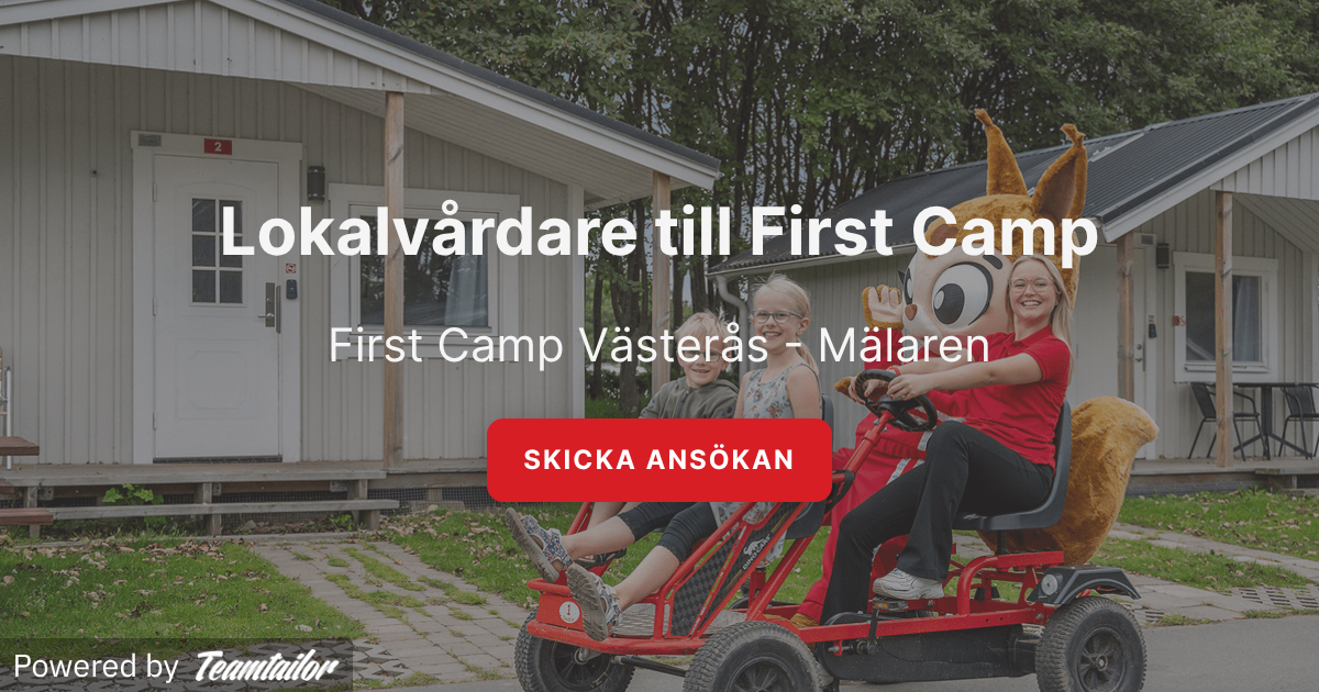 Lokalvårdare till First Camp - First Camp