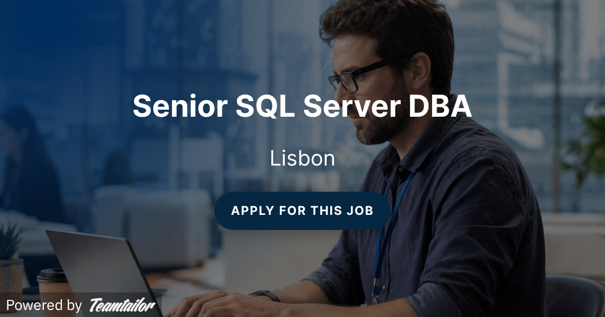 Senior SQL Server DBA - Finsolutia