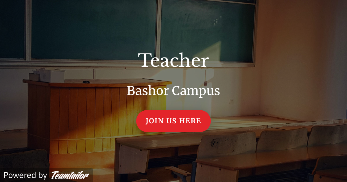 Tim Bashor Teacher - Bashor Children's Home
