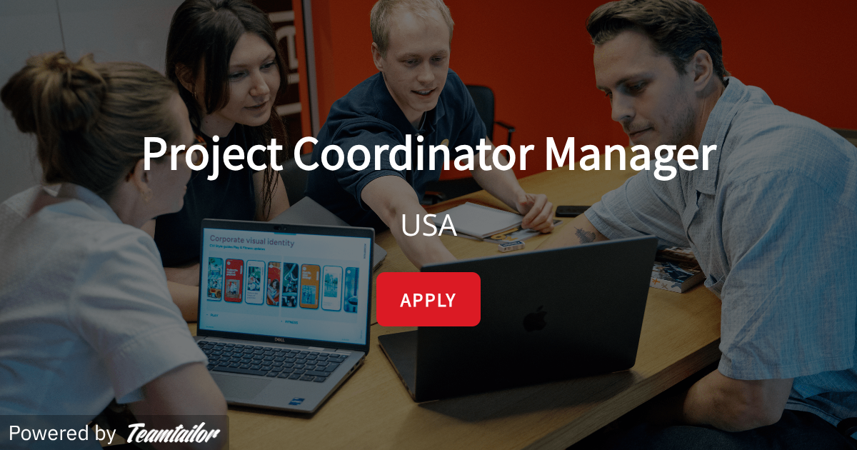 Project Coordinator Manager - KOMPAN
