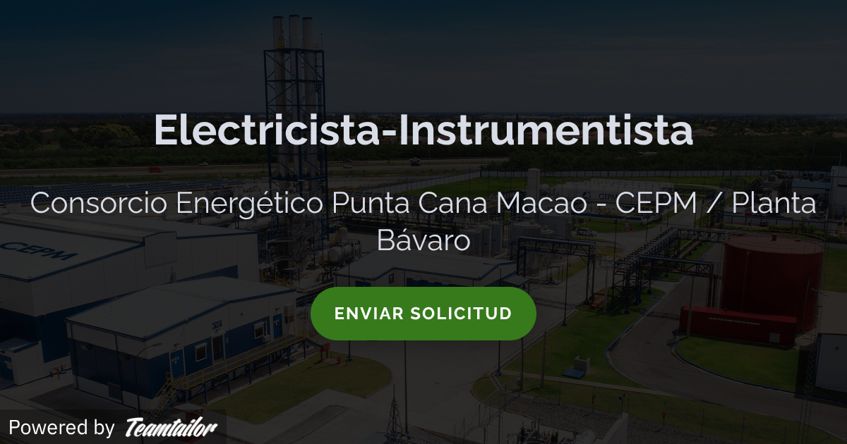 Electricista-Instrumentista - Grupo InterEnergy