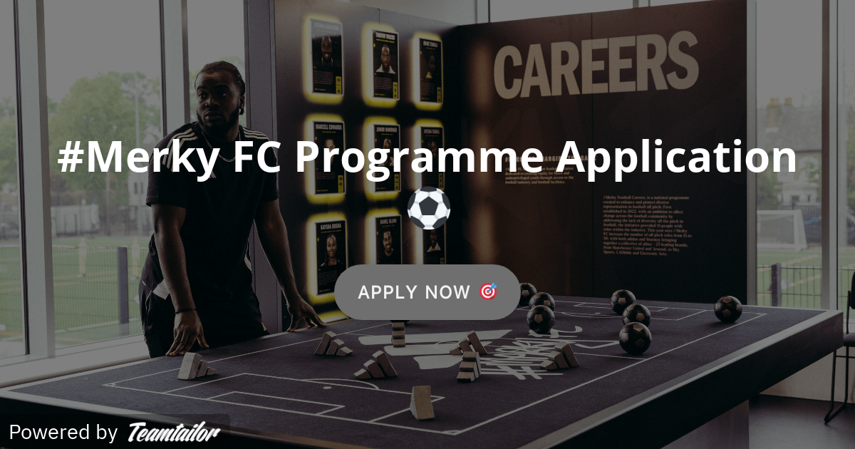 Merky Fc Map #Merky FC Programme Application ⚽️ - #Merky FC