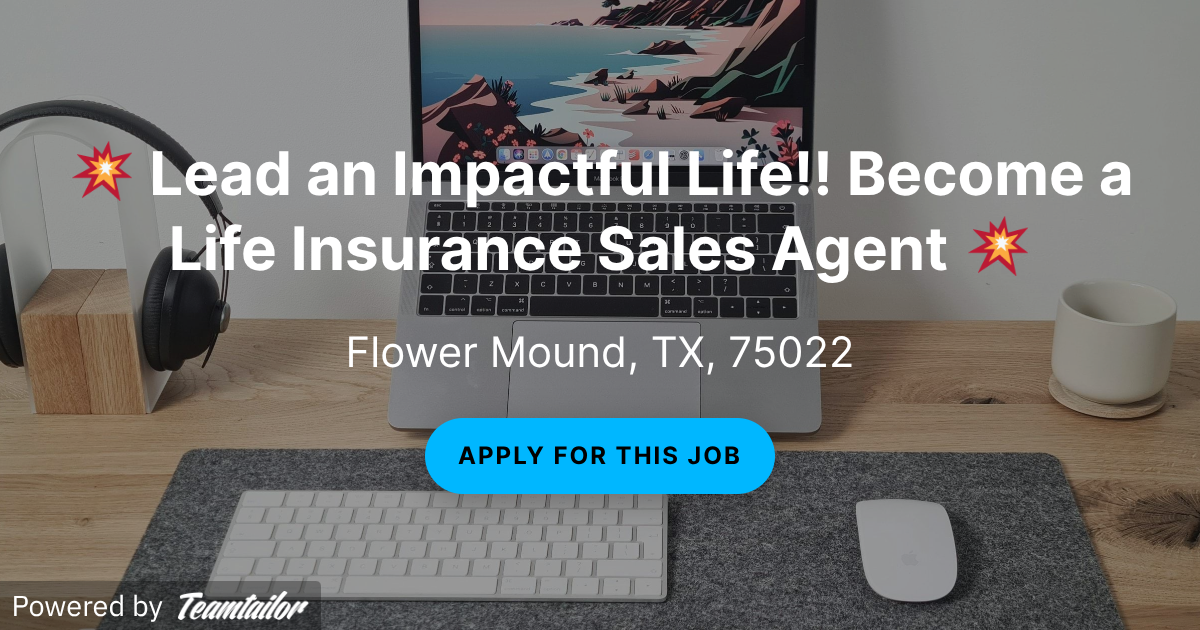 💥 Lead an Impactful Life!! Become a Life Insurance Sales Agent 💥 - GIA ...