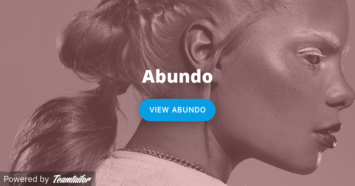 We're building the future of live - Abundo
