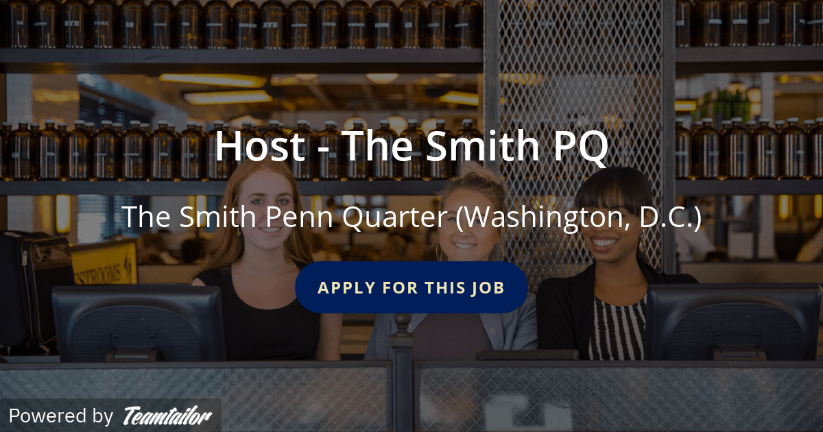 Host The Smith PQ Corner Table Restaurants