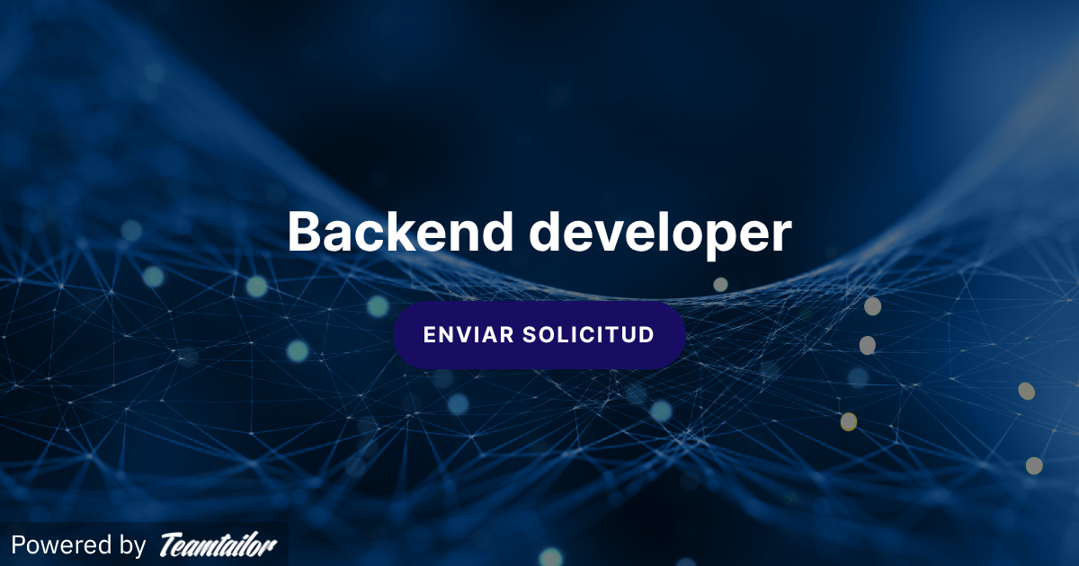 Backend developer - Valce Talent Solutions