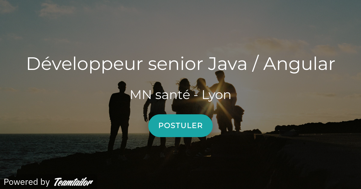 Développeur senior Java / Angular - Careside